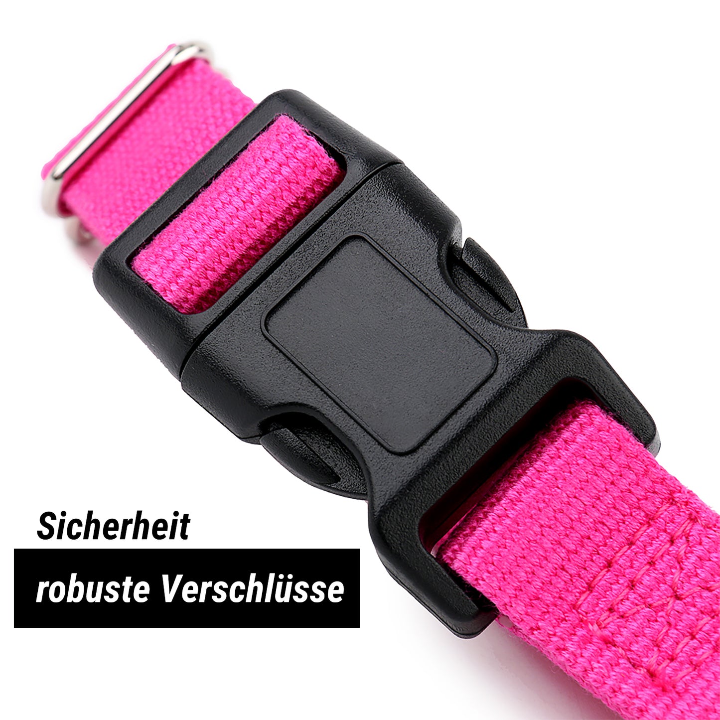 Hundehalsband, pink